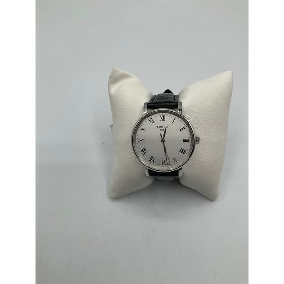 Tissot Watch- Silver/Black, about 33mm - Picture 1 of 11